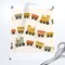 Boho Baby Trains Retro Warm Colors Nursery Toy Train Kids Toddlers Custom Printed Fabric by Spoonflower Various Fabrics by the Yard or Fat Quarter